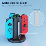 HONCAM 4-in-1 Joycon Charging Dock for Switch