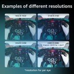 Pimax Crystal Light Prime VR Headset - 8K Clarity