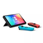 Nintendo Switch OLED - Neon Red & Blue Joy-Con