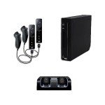 Nintendo Wii Black Premium Console Bundle