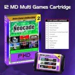 Retro Handheld Mega Drive Console with 30 Games