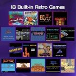 Retro Handheld Mega Drive Console with 30 Games