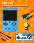 Hikonia Portable Retro Game Console with 500 Games