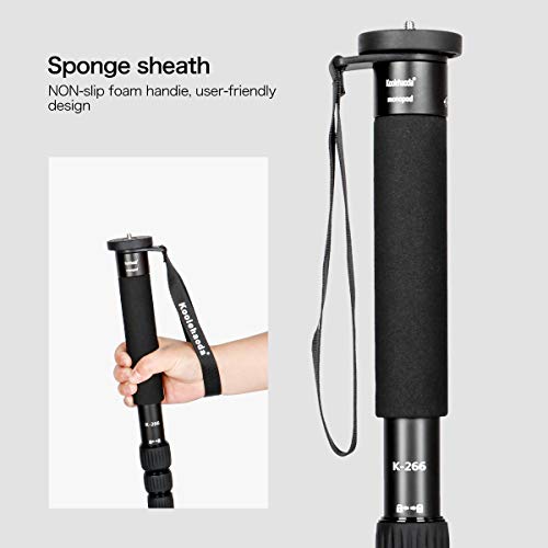 Koolehaoda Compact Portable Monopod - 10kg Capacity