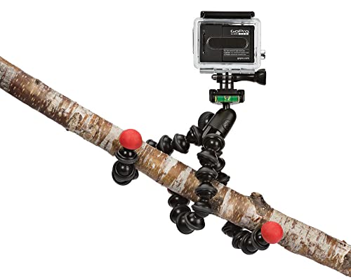 Joby JB01300 GorillaPod Action Tripod, Black/Red