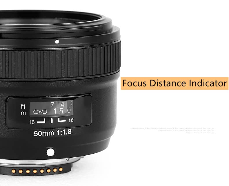 YONGNUO 50mm Prime Lens for Nikon DSLR