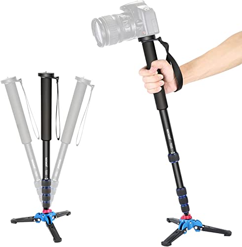 Neewer Camera Monopod with Foldable Foot: Aluminum Alloy