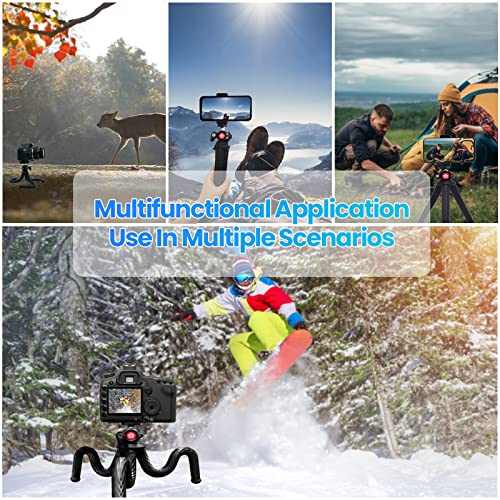 Flexible tripod for phones and cameras