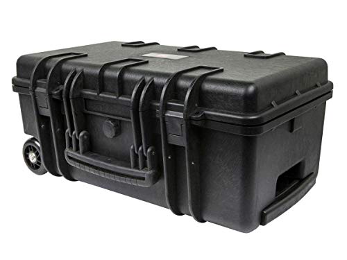 Weatherproof hard case with customizable foam