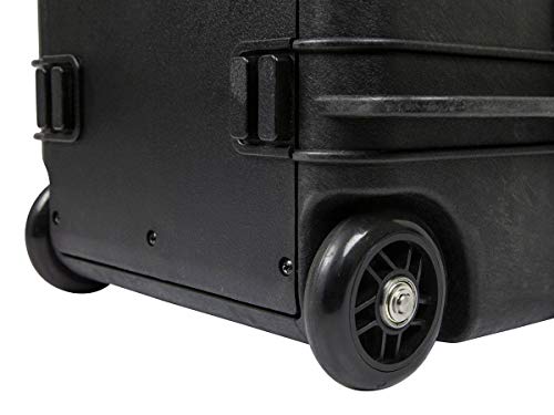 Weatherproof hard case with customizable foam