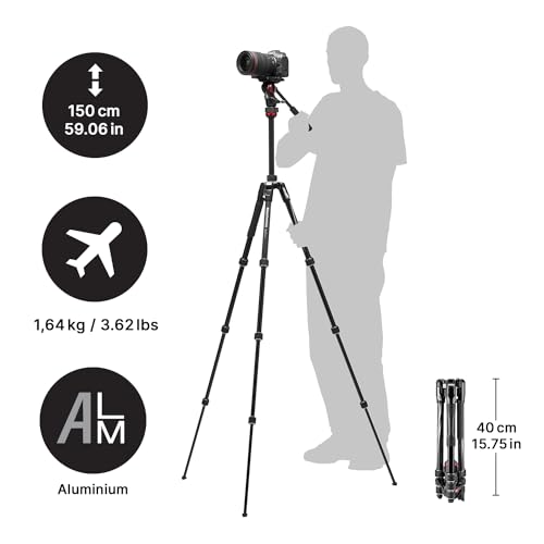 Manfrotto Befree Live Compact Travel Video Tripod