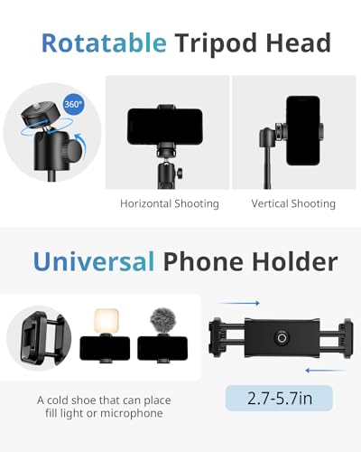 UBeesize 3-in-1 Extendable Phone Tripod & Selfie Stick