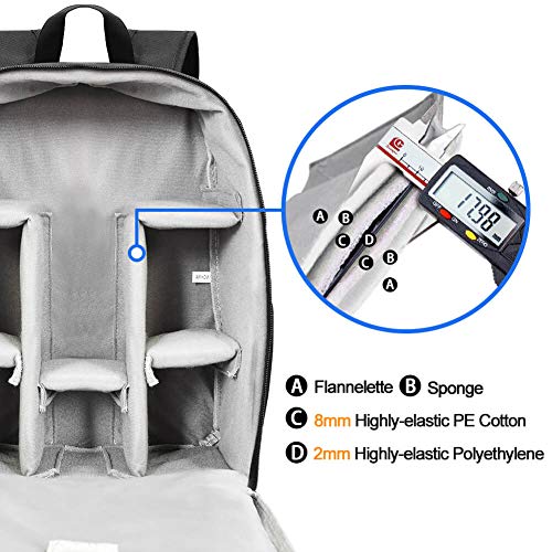 Professional Waterproof Camera Backpack for DSLR/SLR