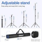 Adjustable 10x7ft Backdrop Stand Kit for Photography