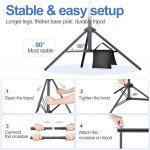 Adjustable 10x7ft Backdrop Stand Kit for Photography