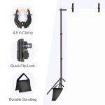 Adjustable 10x7ft Backdrop Stand Kit for Photography