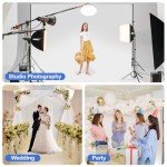 Adjustable 10x7ft Backdrop Stand Kit for Photography