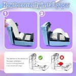 ESOXOFFORE Kids Instant Print Camera - Purple