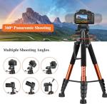 Lightweight 74" Camera Tripod for DSLR/SLR