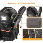 TARION 2-in-1 Camera Backpack with Bonus Bag