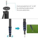 Neewer Camera Monopod with Foldable Foot: Aluminum Alloy