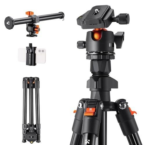 K&F Concept 76" Lightweight Multi-Angle Camera Tripod