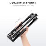 K&F Concept 76" Lightweight Multi-Angle Camera Tripod