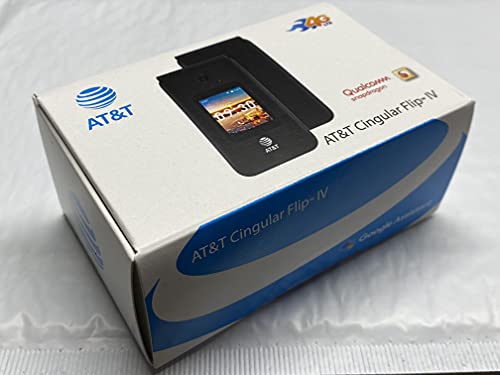 SIMBROS AT&T CINGULAR FLIP 4 SMARTFLIP IV U102AA 4G 4GB Phone for AT&T ONLY Complete with At&t Sim Card sim Key