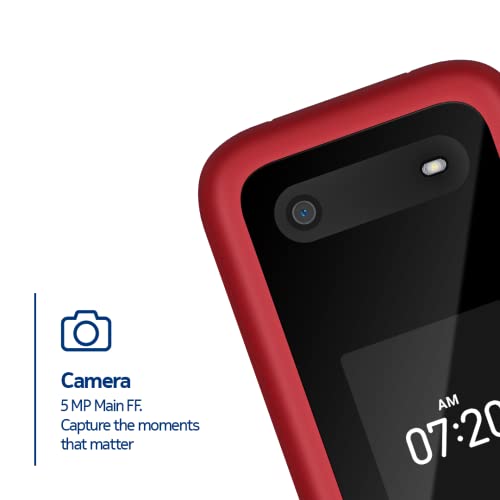 Nokia 2780 Flip | Unlocked | Verizon, AT&T, T-Mobile | Red