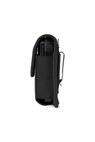 BELTRON Vertical Leather Case for CAT S22 Flip Phone/Sonim XP3 Plus XP3900 Flip Phone, Features: Heavy Duty Belt Loop, Metal Belt Clip & Dual Magnet Closure