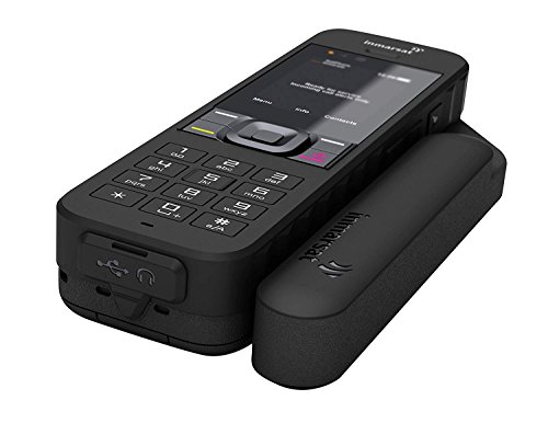 BlueCosmo Inmarsat IsatPhone 2.1 Satellite Phone Kit (SIM Included), unlocked - Global Coverage - Voice, SMS, GPS Tracking, Emergency SOS - Prepaid and Monthly Service Plan Options