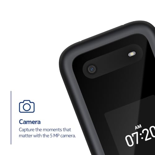 Nokia 2780 Flip | Unlocked | Universally Compatible with All Mobile Carriers | Black