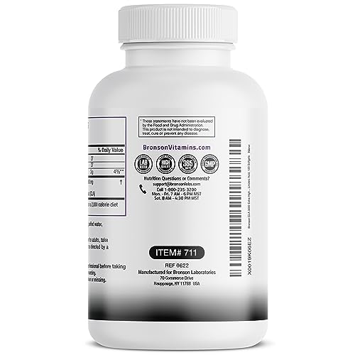 Bronson CLA 3000 Extra High Potency Supports Healthy Weight Management Lean Muscle Mass Non-Stimulating Conjugated Linoleic Acid 120 Softgels