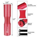 NEALFIT Barbell Pad Squat Pad for Squats—Squat Bar Pad—Great for Weightlifting,Lunges and Hip Thrusts—Foam Sponge Pad—Fit Standard and Olympic Bars Perfectly