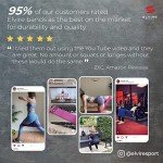 ELVIRE Fabric Resistance Bands for Working Out | Exercise Bands Resistance Bands Set of 3 | Booty Bands for Women Workout Bands Resistance Loops | Leg Bands for Working Out Glute Bands, Squat Bands