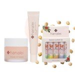 Hanalei Sugar Lip Scrub AND Kukui Oil Lip Treatment 15g Clear AND 5-Piece Tropical Lip Balm Set | Made with Hawaiian Botanicals | Cruelty-Free and Paraben-Free