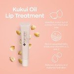 Hanalei Sugar Lip Scrub AND Kukui Oil Lip Treatment 15g Clear AND 5-Piece Tropical Lip Balm Set | Made with Hawaiian Botanicals | Cruelty-Free and Paraben-Free