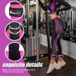 NEALFIT Ankle Strap for Cable Machine, Gym Ankle Cuff for Kickbacks, Leg Extensions, Glute Workouts, Booty Hip Abductors Exercise for Women and Men (Pink, Pair)