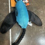 Nerf Dog Squeak Duck Launcher Toy - Blue