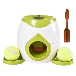 Interactive Automatic Dog Ball Launcher with 2 Balls