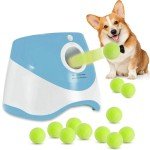 Automatic Dog Ball Launcher with 12 Tennis Balls