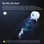 iRetriever Automatic Dog Ball Launcher with 3 Balls