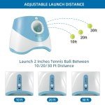 Automatic Dog Ball Launcher with 12 Tennis Balls