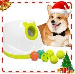 Automatic Dog Ball Launcher Toy with 6 Balls