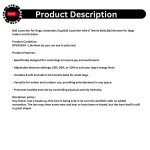 Automatic Dog Ball Launcher with 6 Tennis Balls