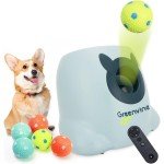 Automatic Dog Ball Launcher with Remote Control
