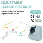 Automatic Dog Ball Launcher with Remote Control