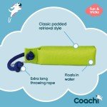 Lime Coachi Canvas Dog Training Dummy, Floats