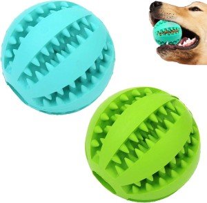 Sunglow 2-Pack Nontoxic Dog Teething Balls
