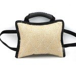 Jute Bite Interactive Dog Training Toy with 3 Handles